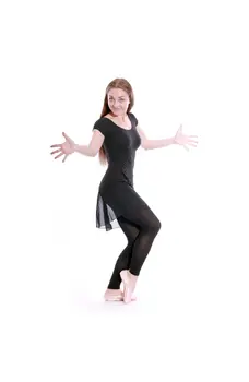 Bloch Betri, body pentru femei cu mâneci scurte
