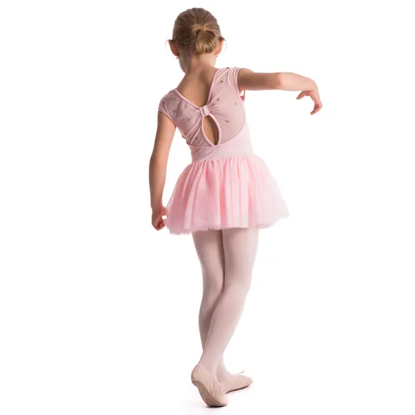 Bloch CL3122 Dutchess, dres pentru copii cu fustiță tutu Bloch CL3122 Dutchess, dres pentru copii cu fustiță tutu