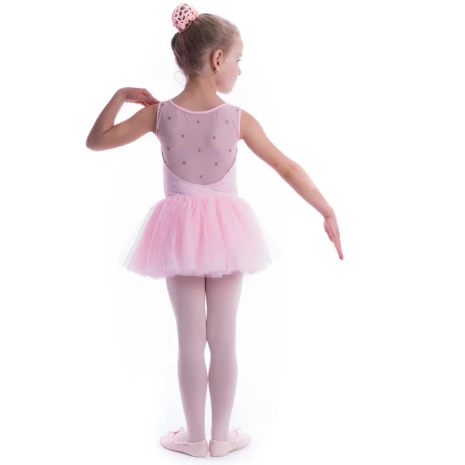 Bloch CL3145 Coralina, dres pentru copii cu fustiță tutu Bloch CL3145 Coralina, dres pentru copii cu fustiță tutu