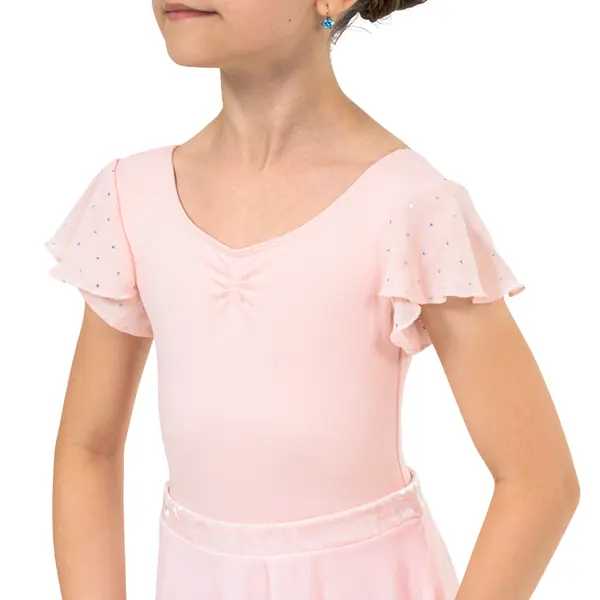 Bloch Scarlett dres cu mâneci bufante pentru fete