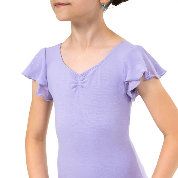 Bloch Scarlett dres cu mâneci bufante pentru fete