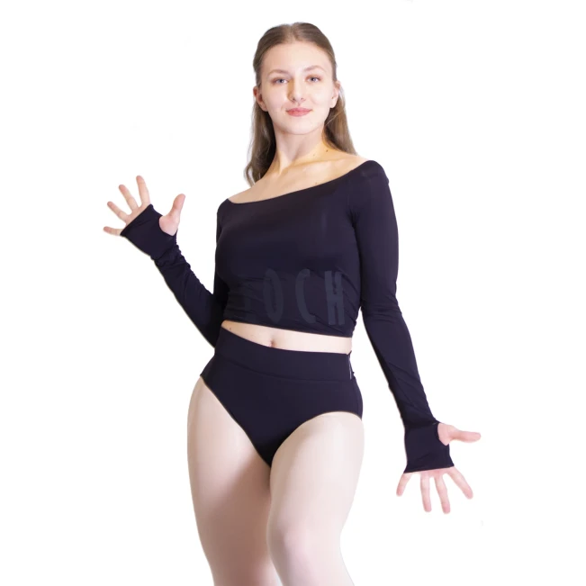 Crop top cu manecă lungă Bloch Crop top cu manecă lungă Bloch