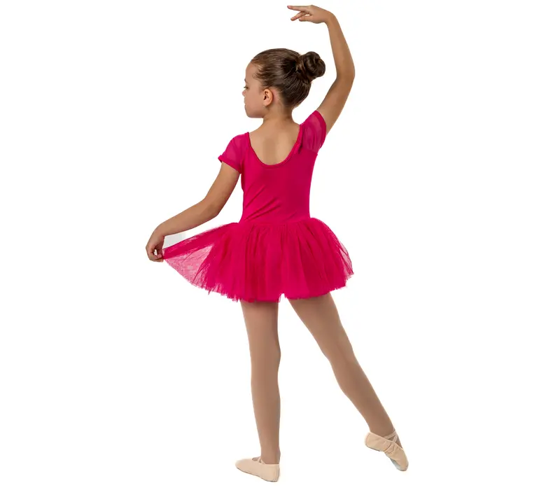 Bloch Dora, dres de fete cu fustă tutu - Roz aprins - hot pink