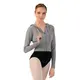 Bloch Cropped Knit Full Zip Hoodie, hanorac de damă cu glugă Bloch Cropped Knit Full Zip Hoodie, hanorac de damă cu glugă