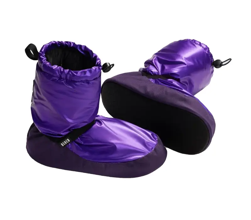 Bloch metalic bootie, încălţăminte de încălzire pentru dame Bloch metalic bootie, încălţăminte de încălzire pentru dame - Violet - Vibrant purple metallic Bloch