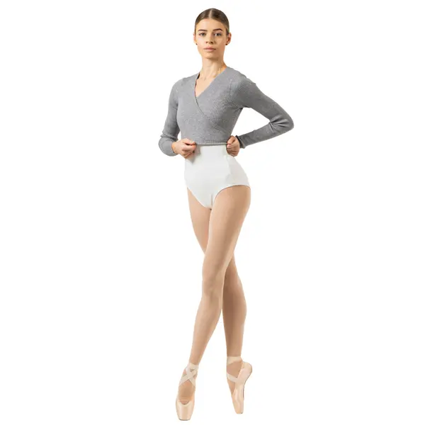 Bloch Wrap Sweater Luna, top tricotat pentru încălzire pentru dame