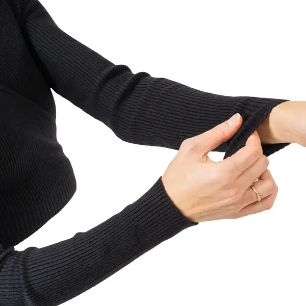 Bloch Wrap Sweater Luna, top tricotat pentru încălzire pentru dame