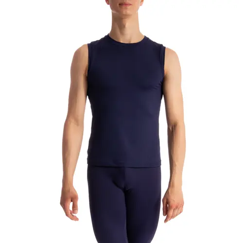 Bloch MT011, mens fitted muscle tricou bărbați fără mâneci