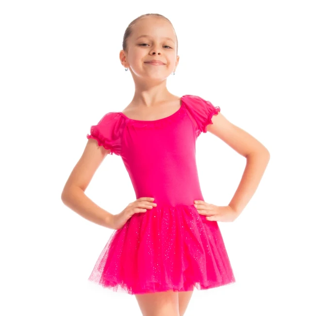Mirella Miami tutu dress M1559C, dres cu fustiţă tutu pentru fetiţe Mirella Miami tutu dress M1559C, dres cu fustiţă tutu pentru fetiţe
