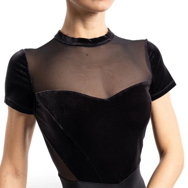 Bloch Gia cap sleeve leotard, dres pentru femei Bloch Gia cap sleeve leotard, dres pentru femei