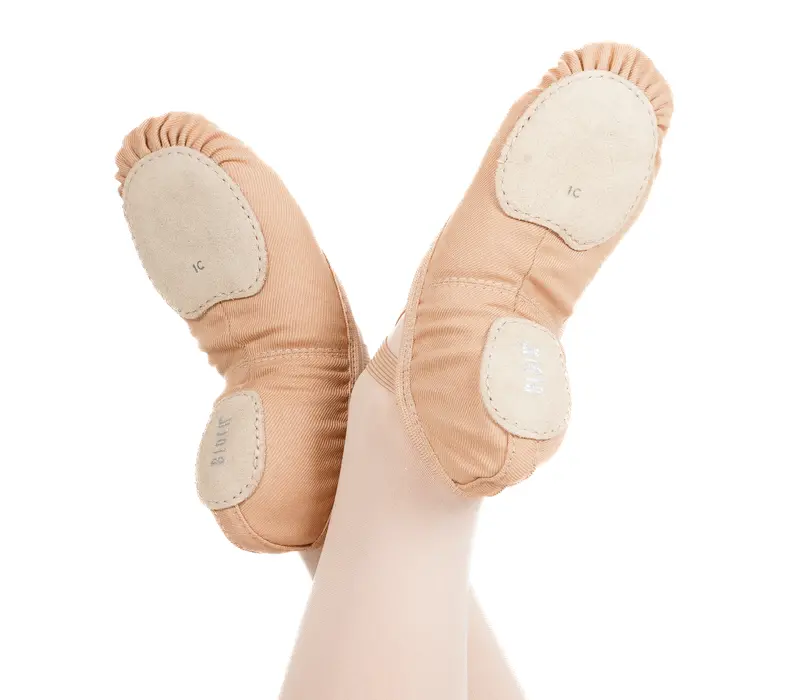 Bloch Performa, flexibili de balet pentru copii  - Nisip