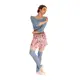 Bloch Printed Pull on skirt, fustă înflorată pentru femei