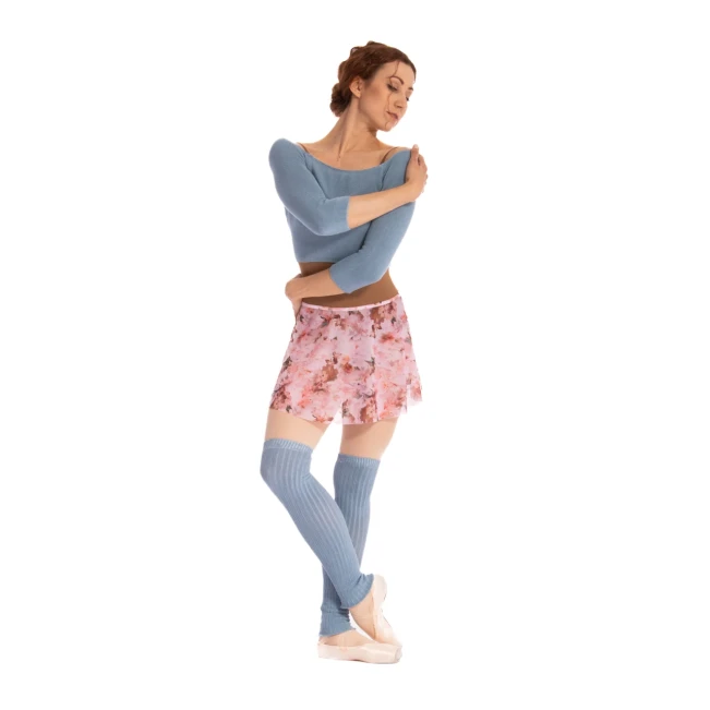 Bloch Printed Pull on skirt, fustă înflorată pentru femei