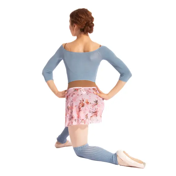 Bloch Printed Pull on skirt, fustă înflorată pentru femei