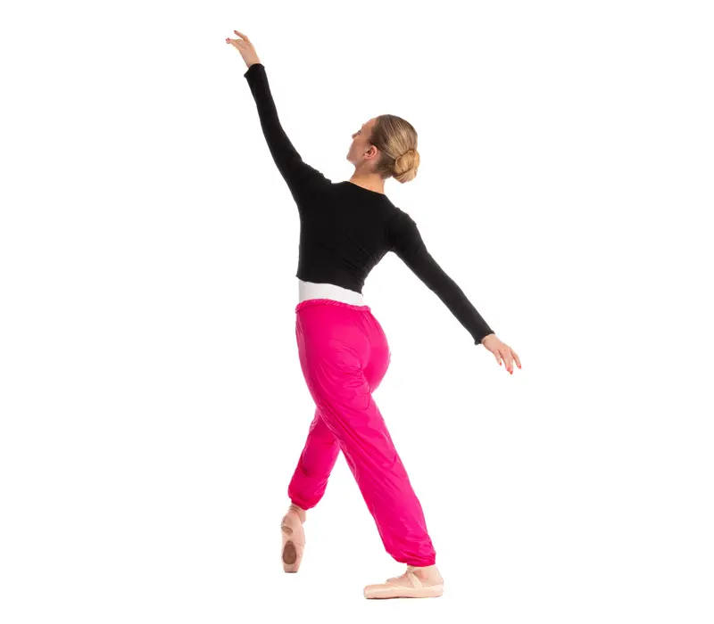 Bloch, pantaloni lungi trening de fâş antrenament pentru femei - Violet - raspberry