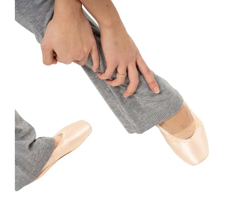 Bloch Flare Pant Rollover, pantaloni tricotati pentru dame - Gri Bloch Bloch Flare Pant Rollover, pantaloni tricotati pentru dame - Gri Bloch