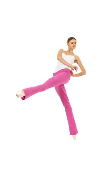 Bloch Flare Pant Rollover, pantaloni tricotati pentru dame