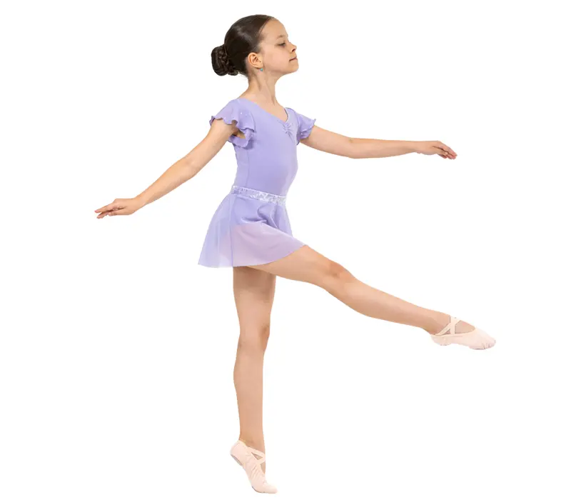 Bloch Mesh pull on skirt Sadie, fustă fetițe - Liliac Bloch Bloch Mesh pull on skirt Sadie, fustă fetițe - Liliac Bloch