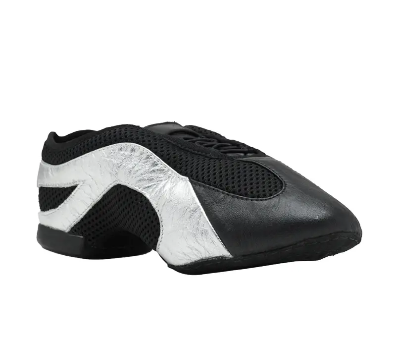 Bloch Slipstream Slip On, pantofi pentru jazz - Argintiu