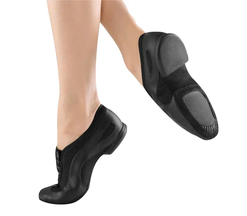 Bloch Slipstream Slip On, pantofi pentru jazz - Negru