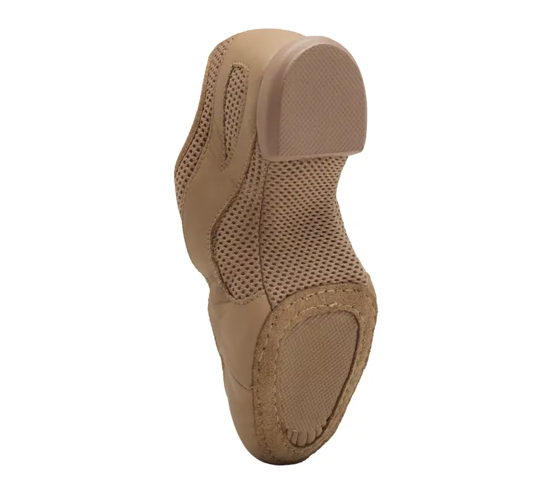 Bloch Slipstream Slip On, pantofi pentru jazz - Tan