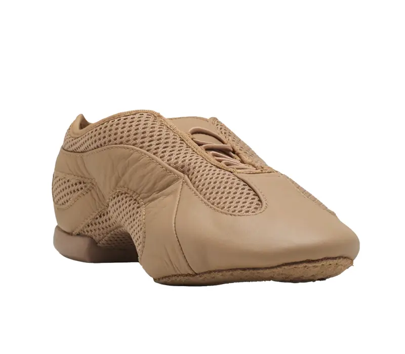 Bloch Slipstream Slip On, pantofi pentru jazz - Tan