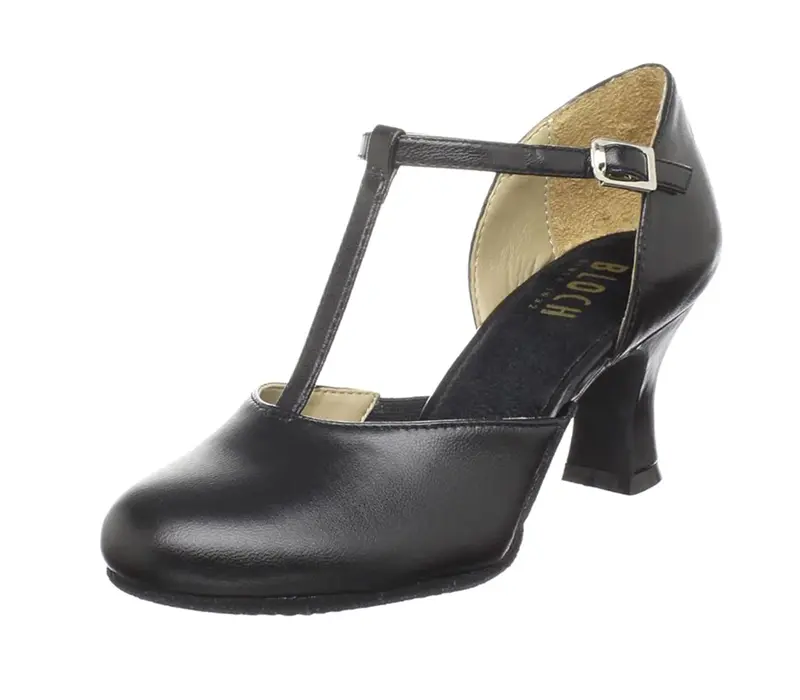 Bloch Splitflex, pantofi de caracter pentru femei - Negru