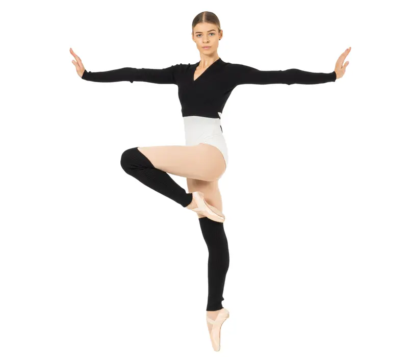 Bloch Rib legwarmer, jambiere tricotate pentru dans - Negru Bloch Rib legwarmer, jambiere tricotate pentru dans - Negru