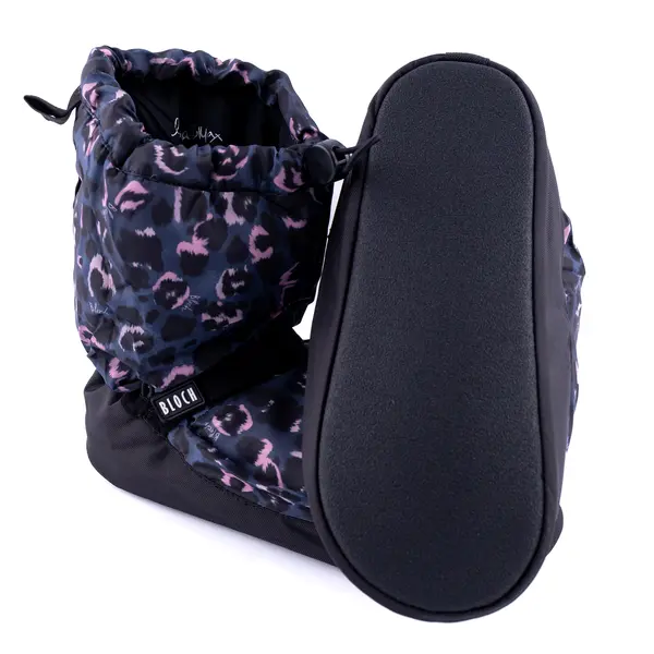 Blocg booties ediţie cu model, încălţăminte de încălzire pentru femei