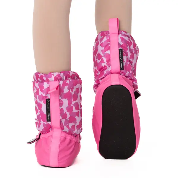 Blocg booties ediţie cu model, încălţăminte de încălzire pentru femei