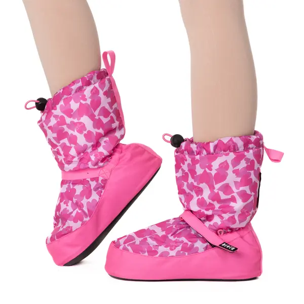 Blocg booties ediţie cu model, încălţăminte de încălzire pentru femei