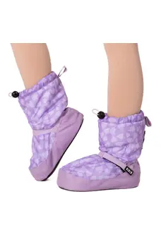 Blocg booties ediţie cu model, încălţăminte de încălzire pentru femei