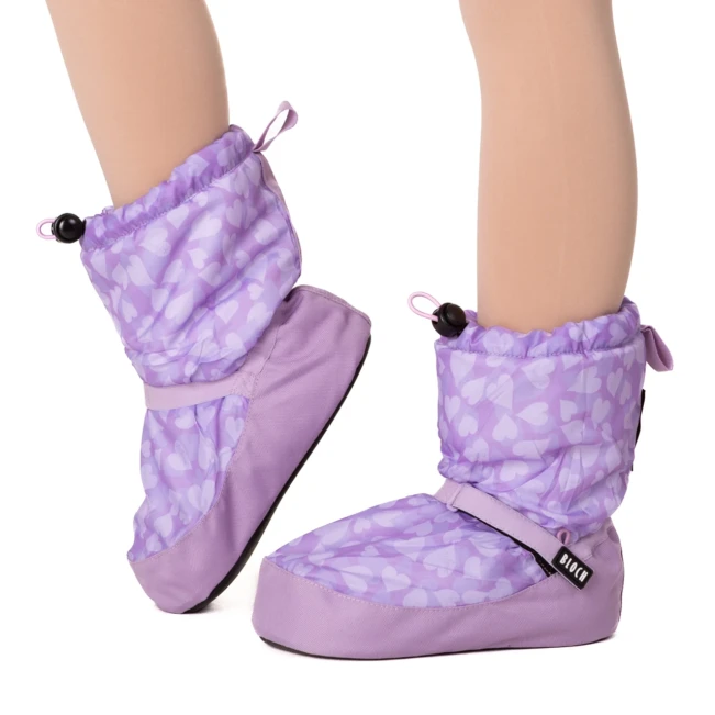 Bloch booties IMM00BP ediţie cu model, încălţăminte de încălzire Bloch booties IMM00BP ediţie cu model, încălţăminte de încălzire