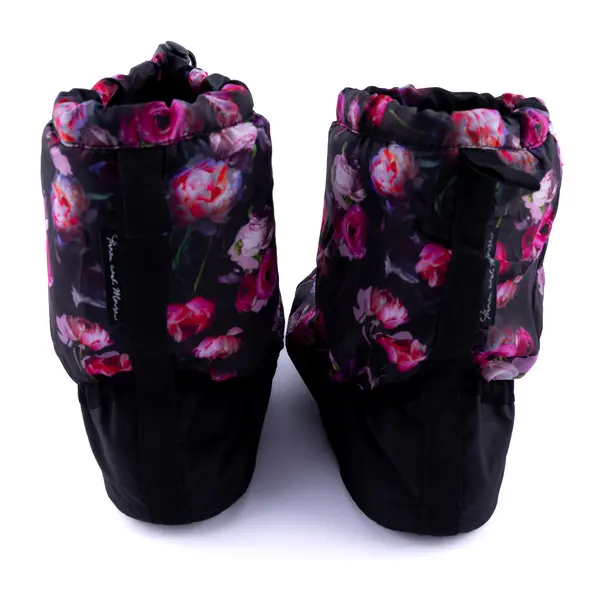 Blocg booties ediţie cu model, încălţăminte de încălzire pentru femei