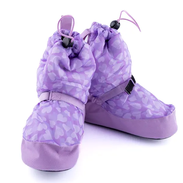 Blocg booties ediţie cu model, încălţăminte de încălzire pentru femei