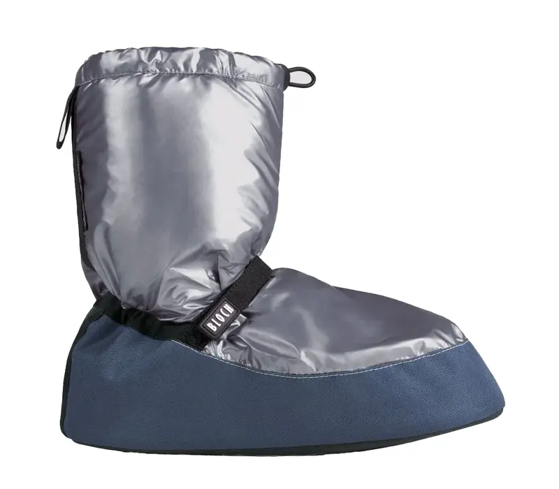 Bloch metalic bootie, încălţăminte de încălzire pentru dame - Gri grey metallic Bloch