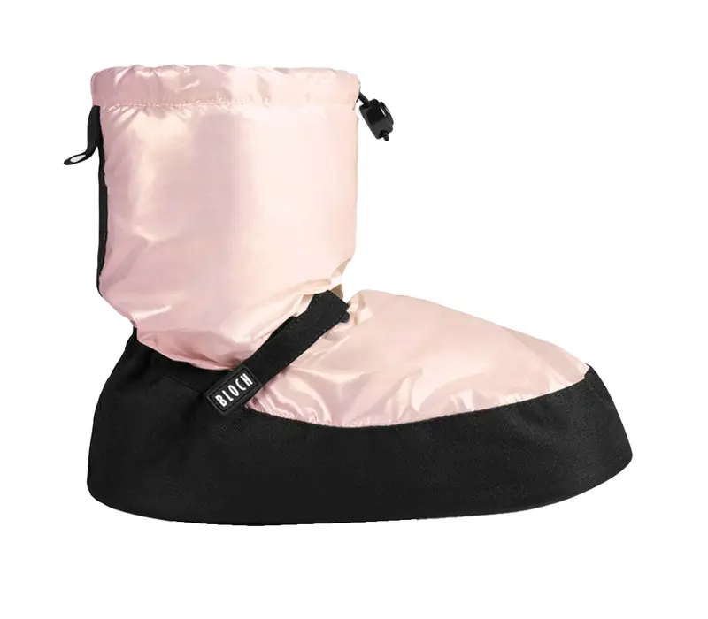 Bloch metalic bootie, încălţăminte de încălzire pentru dame - Roz pink metallic Bloch