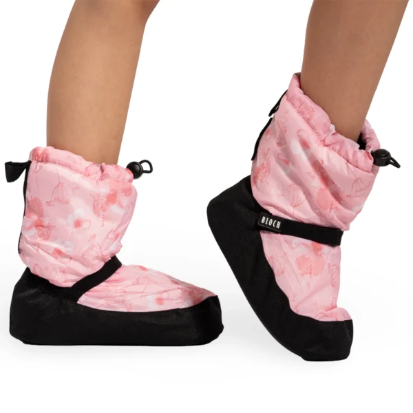 Bloch booties IM009KBP ediţie cu floral pentru copii