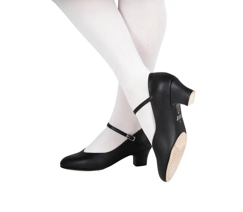 Bloch Broadway-lo, pantofi de caracter - Negru