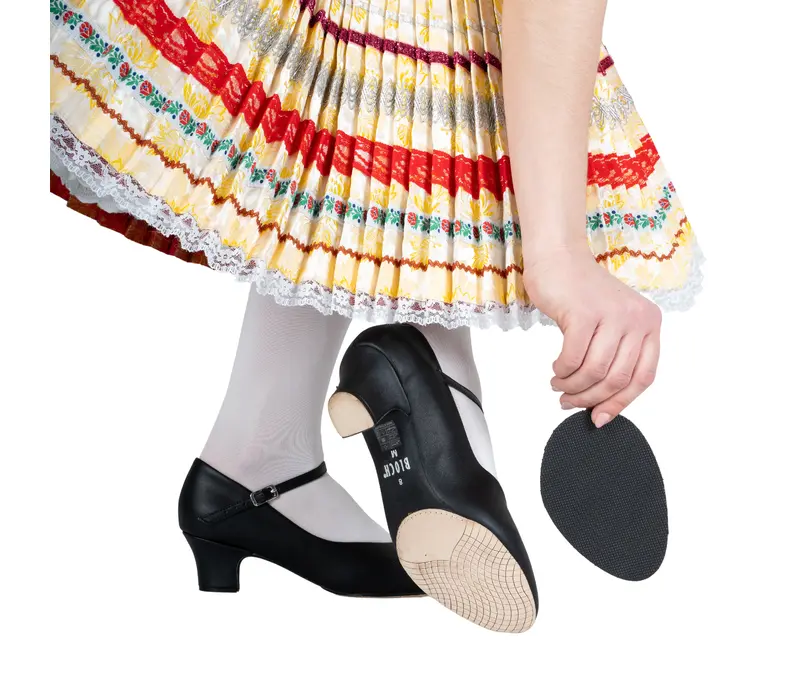 Bloch Broadway-lo, pantofi de caracter - Negru