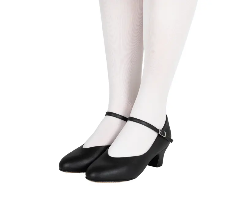 Bloch Broadway-lo, pantofi de caracter - Negru