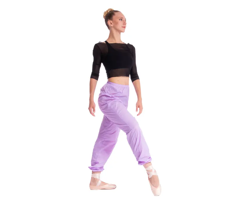 Bloch, pantaloni lungi trening de fâş antrenament pentru femei - Liliac Bloch