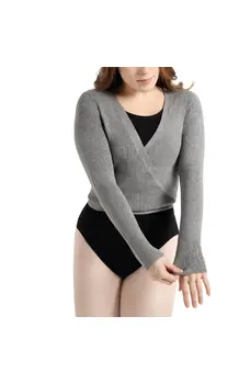 Capezio Knit Wrap Sweater, pulover pentru femei 