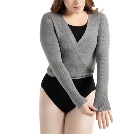 Capezio Knit Wrap Sweater, pulover pentru femei 