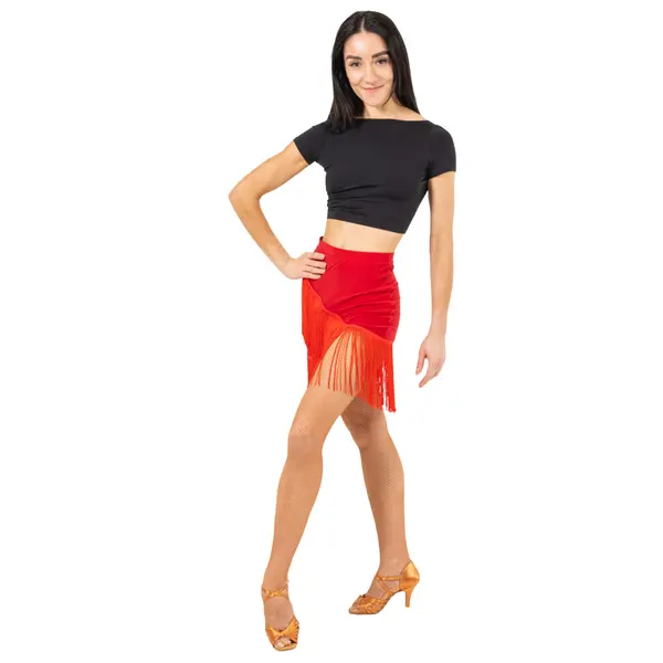 Capezio Clover Crop Top, top latino de damă Capezio Clover Crop Top, top latino de damă