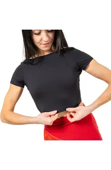 Capezio Clover Crop Top, top latino de damă