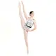 Capezio C'est la vie Fleur, dres pentru dame cu bretele groase  - Cascading Florals Capezio