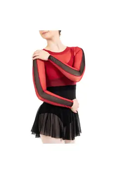 Capezio C'est La Vie Joyeux mesh cover up, top pentru dame