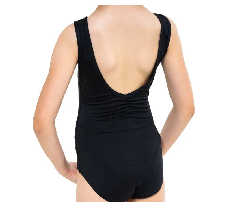 Capezio Eloise leotard, dres pentru fete - Negru