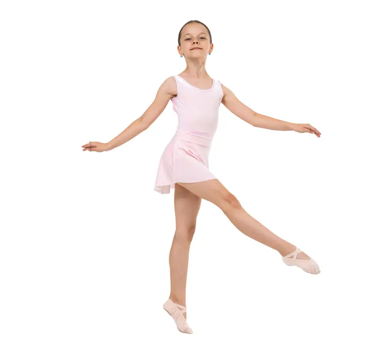 Capezio Eloise leotard, dres pentru fete - Roz Capezio